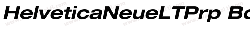 HelveticaNeueLTPrp Bd字体转换
